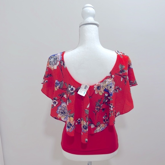 Flower Pattern top - Picture 2 of 2